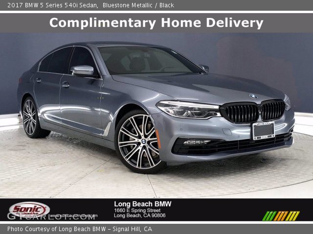 2017 BMW 5 Series 540i Sedan in Bluestone Metallic