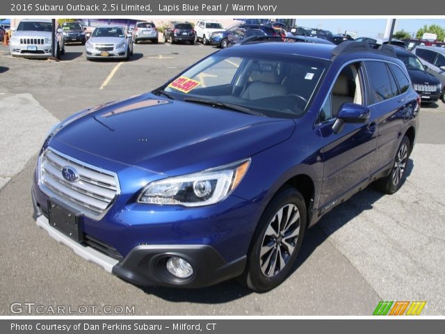 2016 Subaru Outback 2.5i Limited in Lapis Blue Pearl