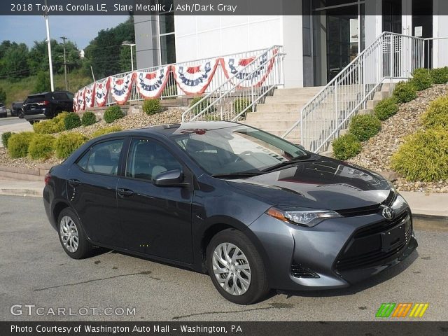 2018 Toyota Corolla LE in Slate Metallic