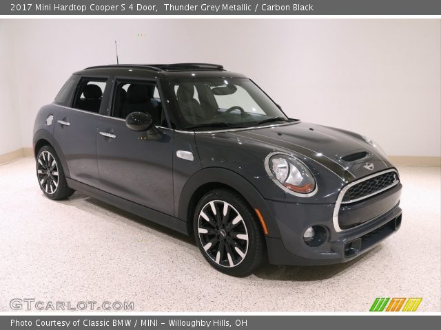 2017 Mini Hardtop Cooper S 4 Door in Thunder Grey Metallic