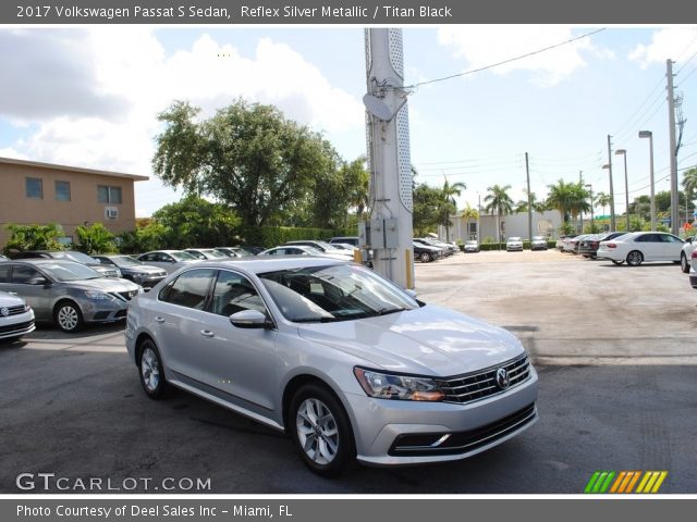 2017 Volkswagen Passat S Sedan in Reflex Silver Metallic