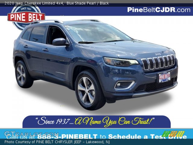 2020 Jeep Cherokee Limited 4x4 in Blue Shade Pearl