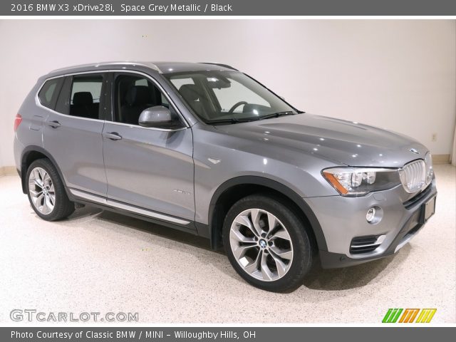 2016 BMW X3 xDrive28i in Space Grey Metallic