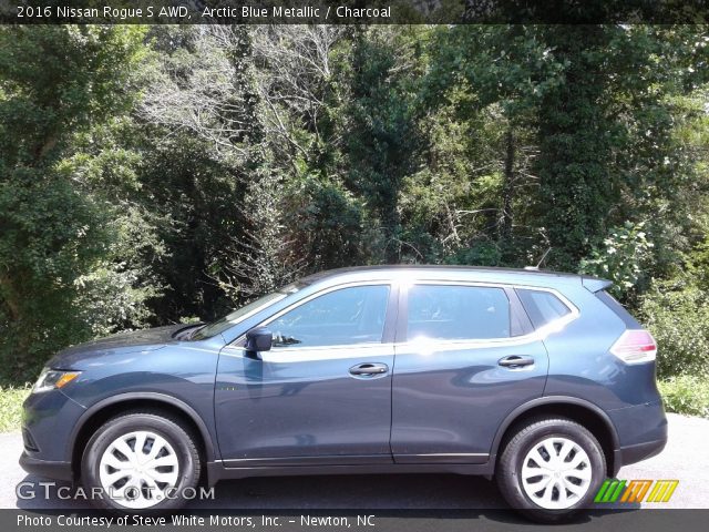 2016 Nissan Rogue S AWD in Arctic Blue Metallic
