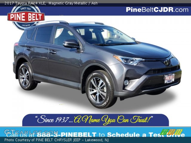 2017 Toyota RAV4 XLE in Magnetic Gray Metallic
