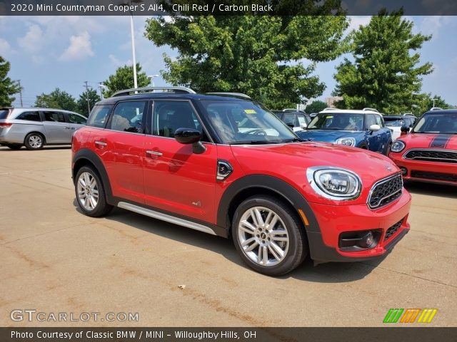 2020 Mini Countryman Cooper S All4 in Chili Red