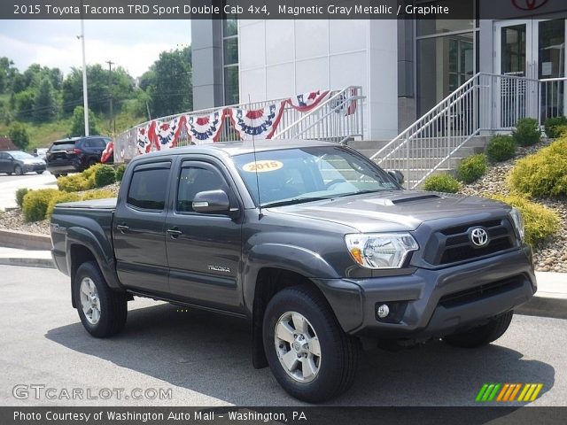 2015 Toyota Tacoma TRD Sport Double Cab 4x4 in Magnetic Gray Metallic