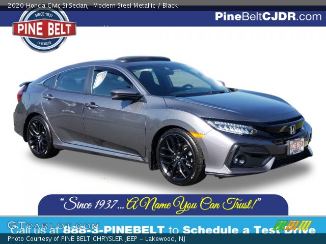2020 Honda Civic Si Sedan in Modern Steel Metallic