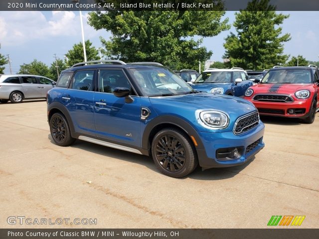 2020 Mini Countryman Cooper S All4 in Island Blue Metallic