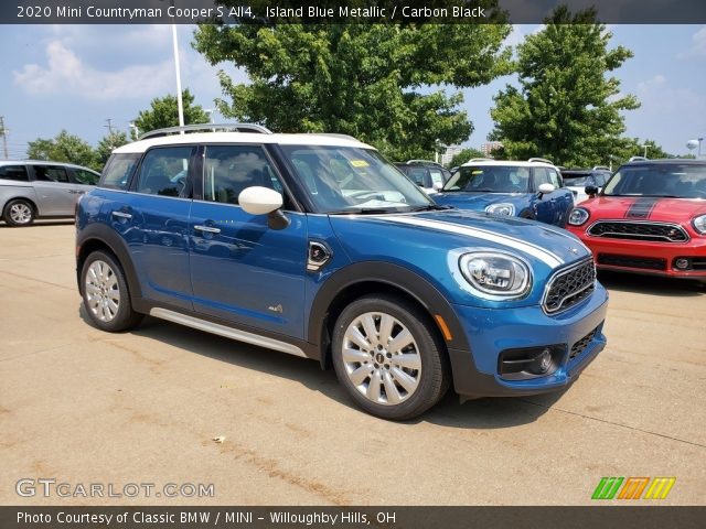 2020 Mini Countryman Cooper S All4 in Island Blue Metallic