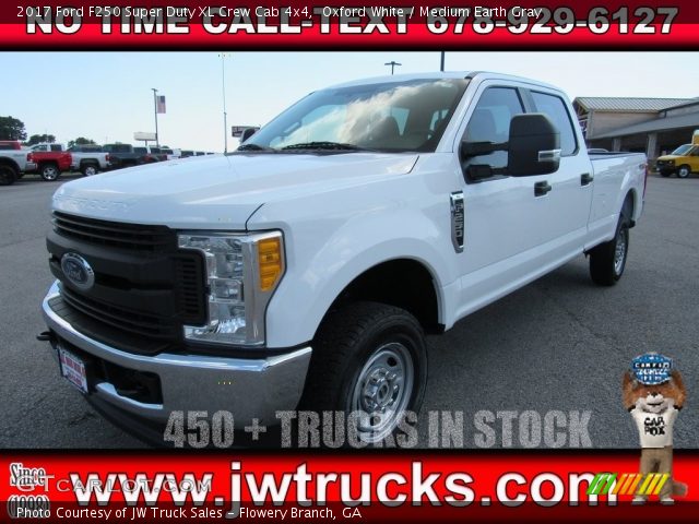 2017 Ford F250 Super Duty XL Crew Cab 4x4 in Oxford White