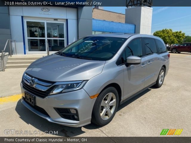 2018 Honda Odyssey EX-L in Lunar Silver Metallic