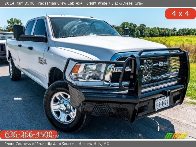 2014 Ram 3500 Tradesman Crew Cab 4x4 in Bright White