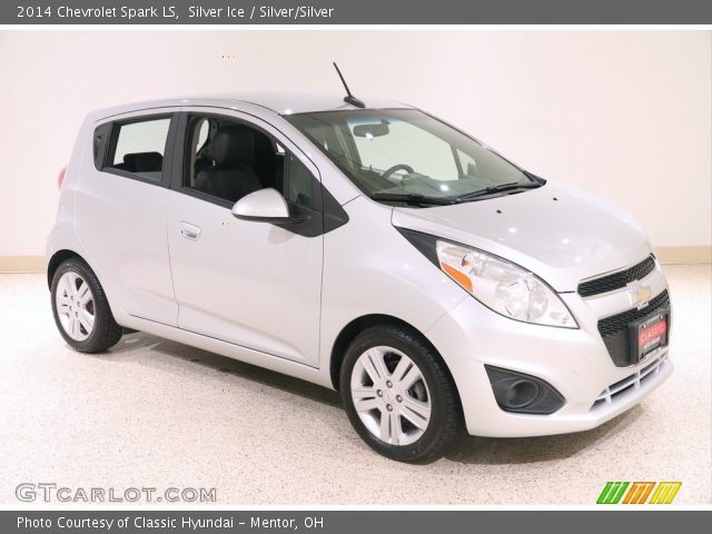 2014 Chevrolet Spark LS in Silver Ice