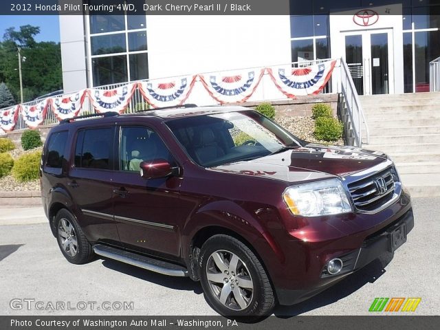 2012 Honda Pilot Touring 4WD in Dark Cherry Pearl II
