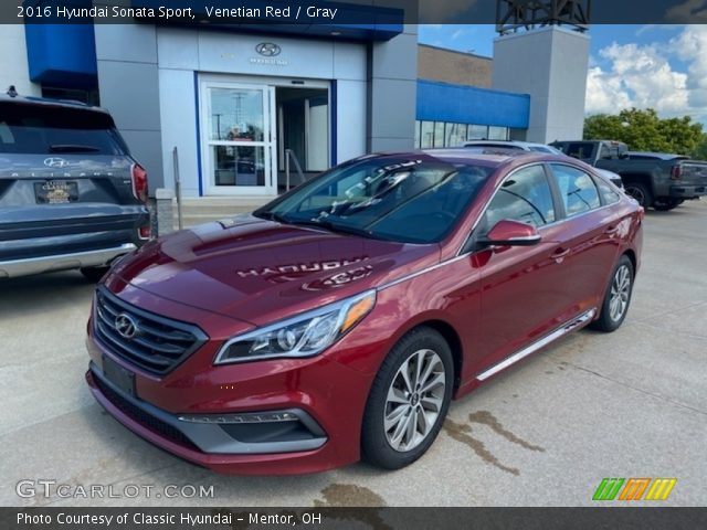 2016 Hyundai Sonata Sport in Venetian Red