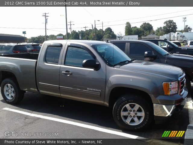 2012 GMC Sierra 1500 SLE Extended Cab 4x4 in Mocha Steel Metallic