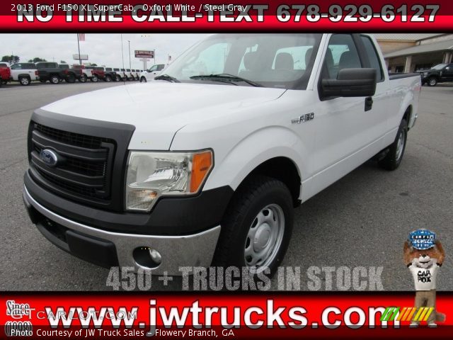 2013 Ford F150 XL SuperCab in Oxford White