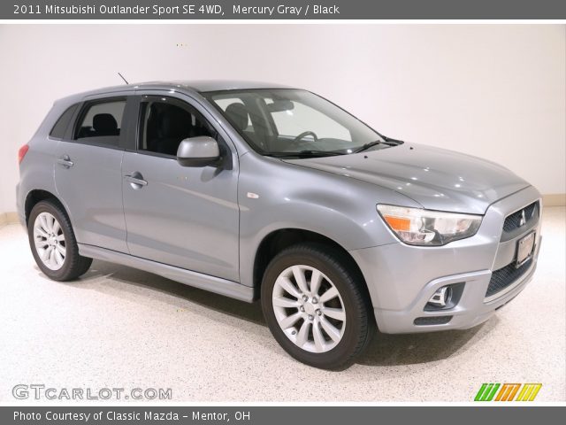 2011 Mitsubishi Outlander Sport SE 4WD in Mercury Gray
