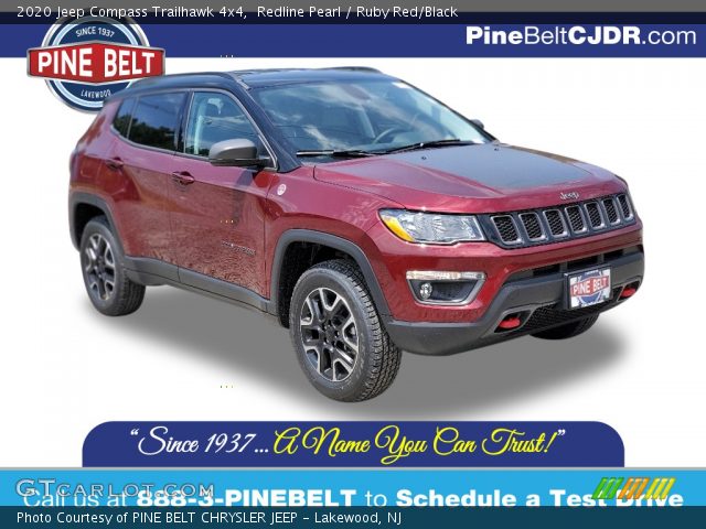 2020 Jeep Compass Trailhawk 4x4 in Redline Pearl
