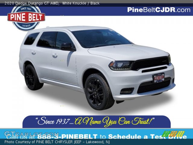 2020 Dodge Durango GT AWD in White Knuckle