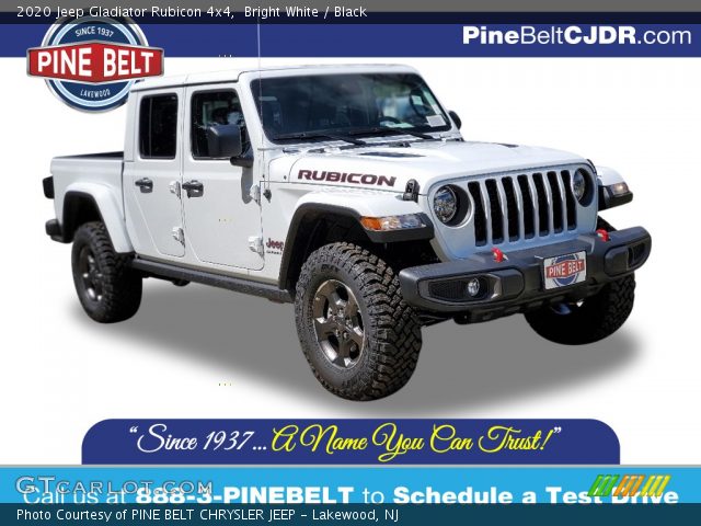 2020 Jeep Gladiator Rubicon 4x4 in Bright White