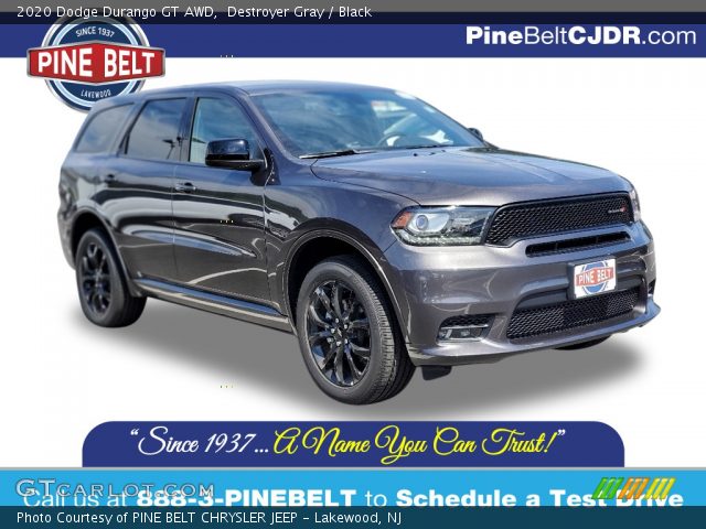 2020 Dodge Durango GT AWD in Destroyer Gray