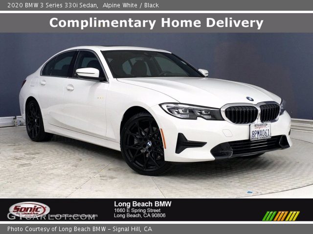 2020 BMW 3 Series 330i Sedan in Alpine White