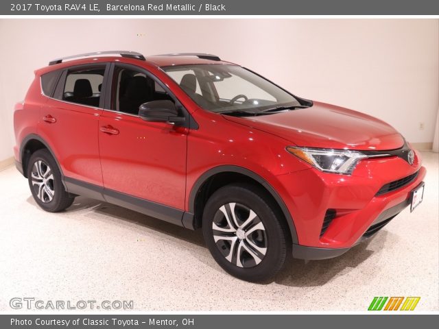 2017 Toyota RAV4 LE in Barcelona Red Metallic