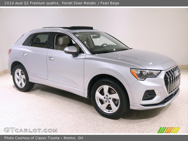 2019 Audi Q3 Premium quattro in Florett Silver Metallic