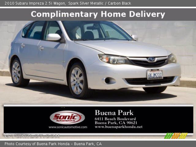 2010 Subaru Impreza 2.5i Wagon in Spark Silver Metallic