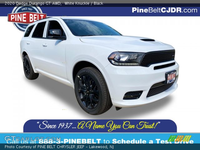 2020 Dodge Durango GT AWD in White Knuckle