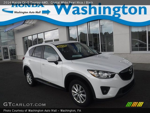 2014 Mazda CX-5 Touring AWD in Crystal White Pearl Mica