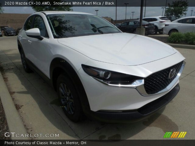 2020 Mazda CX-30 AWD in Snowflake White Pearl Mica