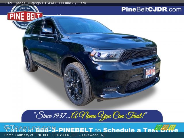 2020 Dodge Durango GT AWD in DB Black