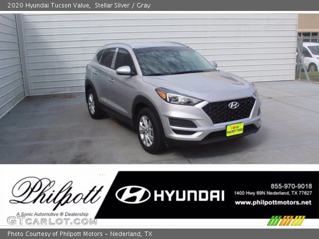 2020 Hyundai Tucson Value in Stellar Silver