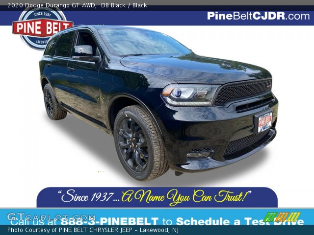 2020 Dodge Durango GT AWD in DB Black