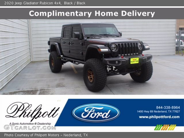 2020 Jeep Gladiator Rubicon 4x4 in Black