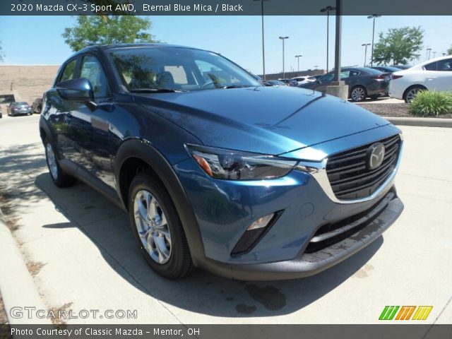 2020 Mazda CX-3 Sport AWD in Eternal Blue Mica