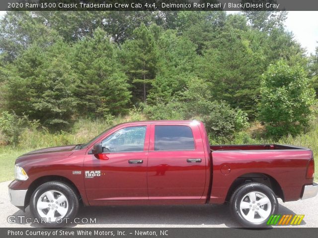 2020 Ram 1500 Classic Tradesman Crew Cab 4x4 in Delmonico Red Pearl