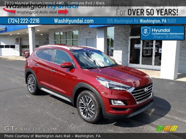 2020 Hyundai Tucson Limited AWD in Gemstone Red