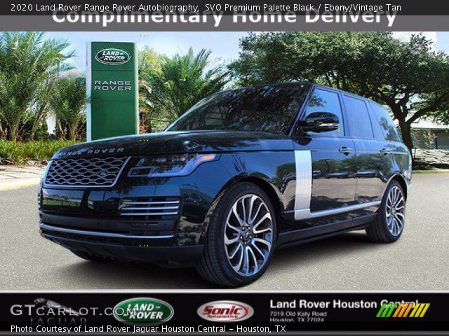 2020 Land Rover Range Rover Autobiography in SVO Premium Palette Black