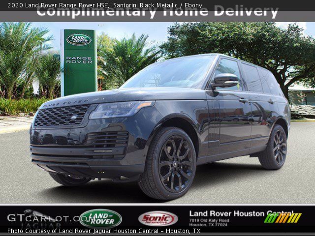 2020 Land Rover Range Rover HSE in Santorini Black Metallic
