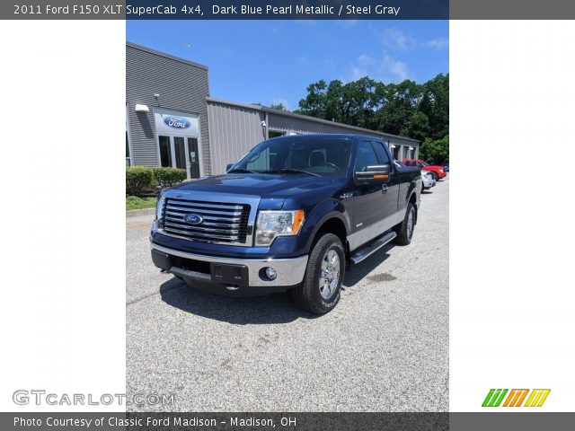 2011 Ford F150 XLT SuperCab 4x4 in Dark Blue Pearl Metallic