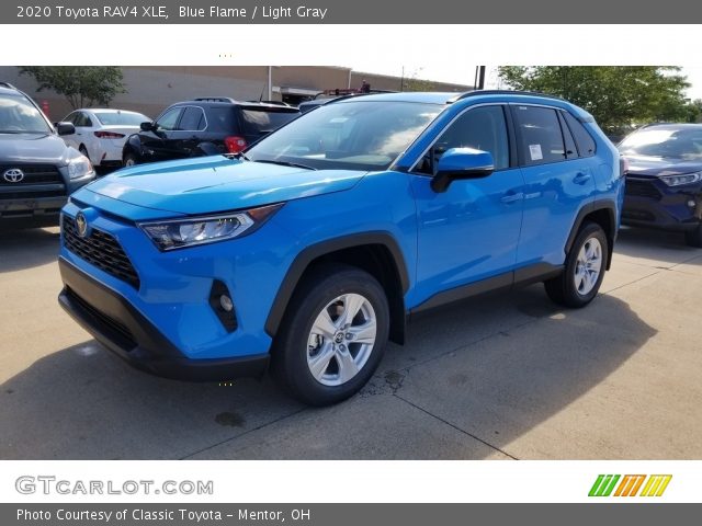 2020 Toyota RAV4 XLE in Blue Flame