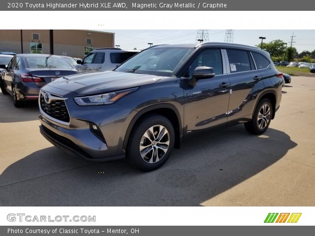2020 Toyota Highlander Hybrid XLE AWD in Magnetic Gray Metallic