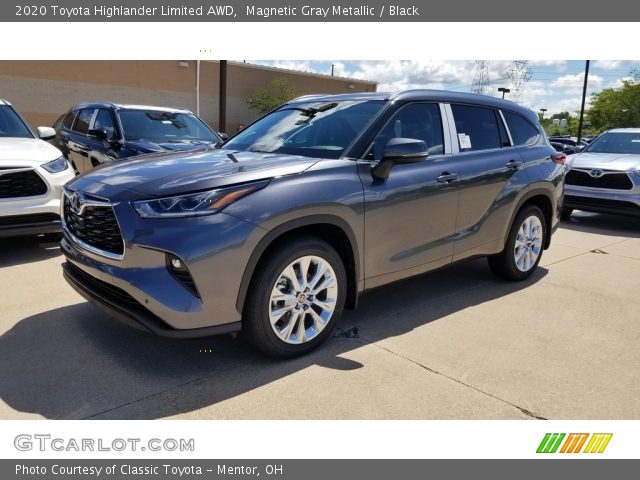 2020 Toyota Highlander Limited AWD in Magnetic Gray Metallic