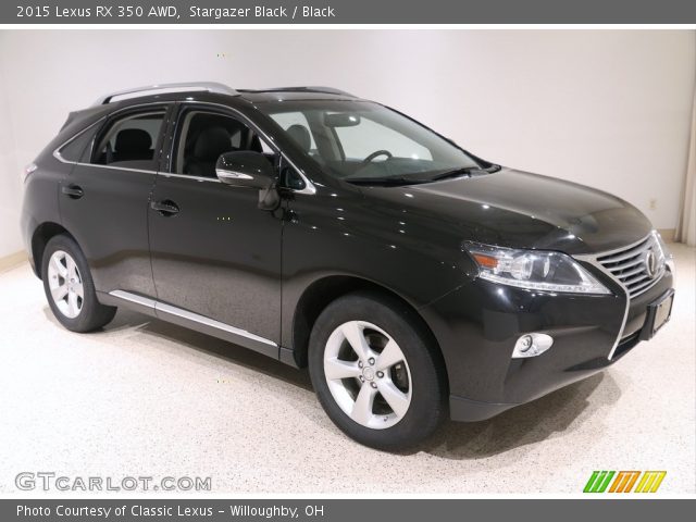 2015 Lexus RX 350 AWD in Stargazer Black