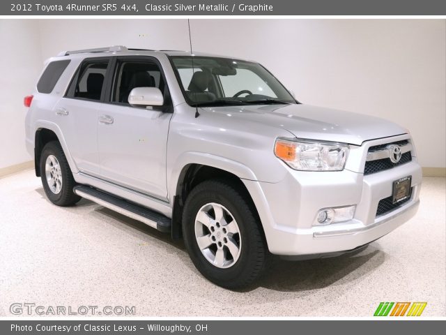 2012 Toyota 4Runner SR5 4x4 in Classic Silver Metallic