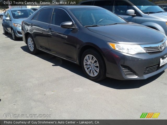 2012 Toyota Camry L in Cosmic Gray Mica